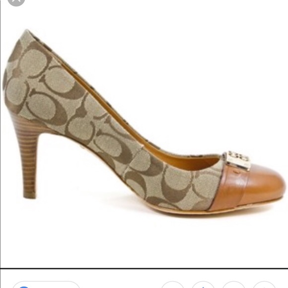 Coach Shoes - Coach Whitney signature heels